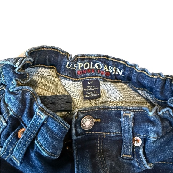 U.S. Polo Assn. Kids Blue Jeans - Picture 3 of 4